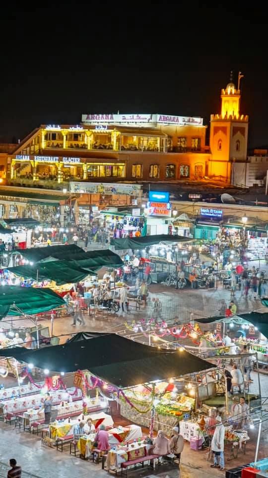 Bonsoir Jemaa el Fna