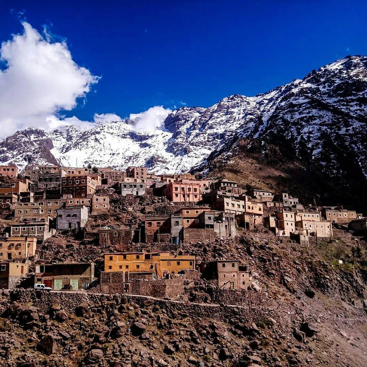 The High Atlas Mountains