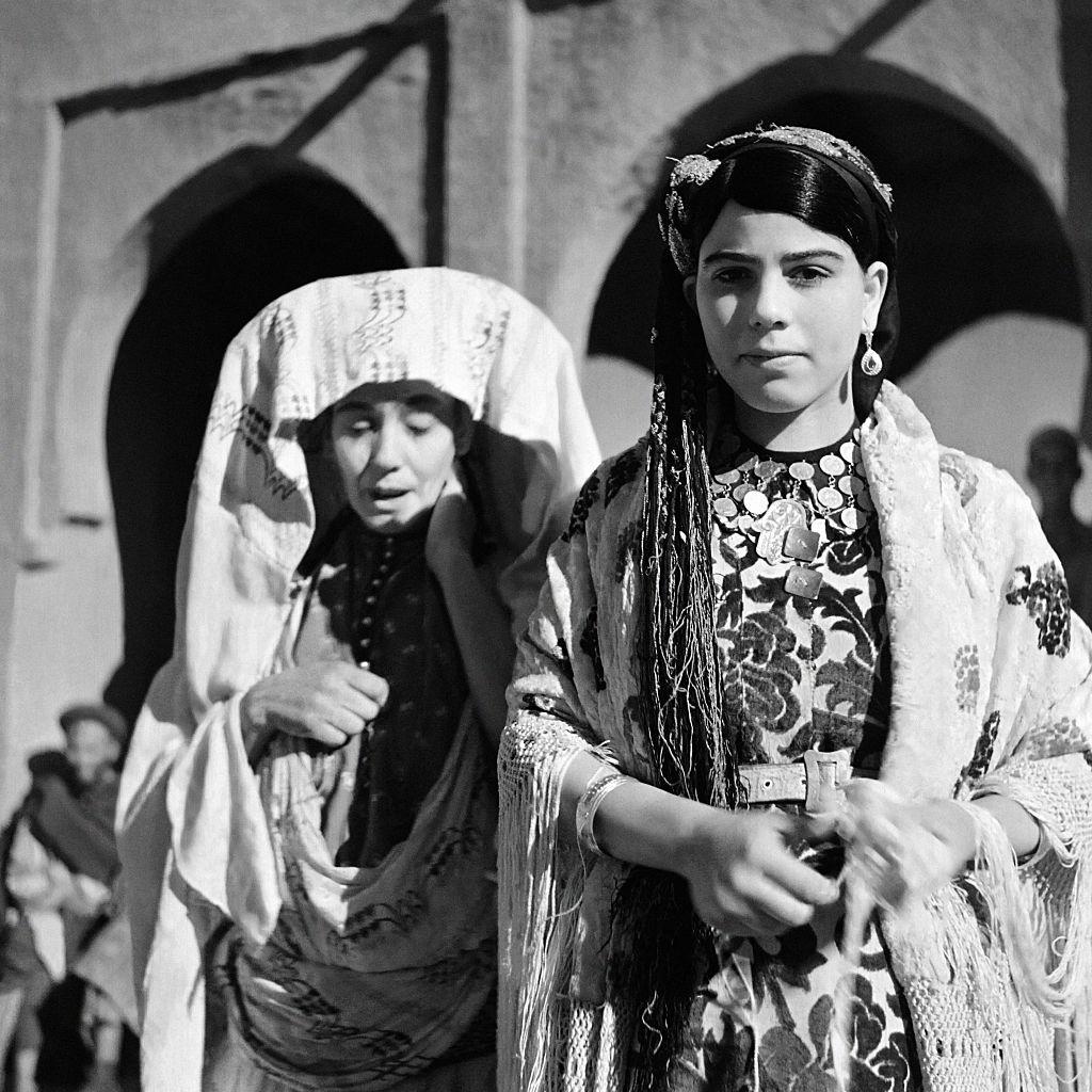 Traditional Ahwach festival in southern Morocco