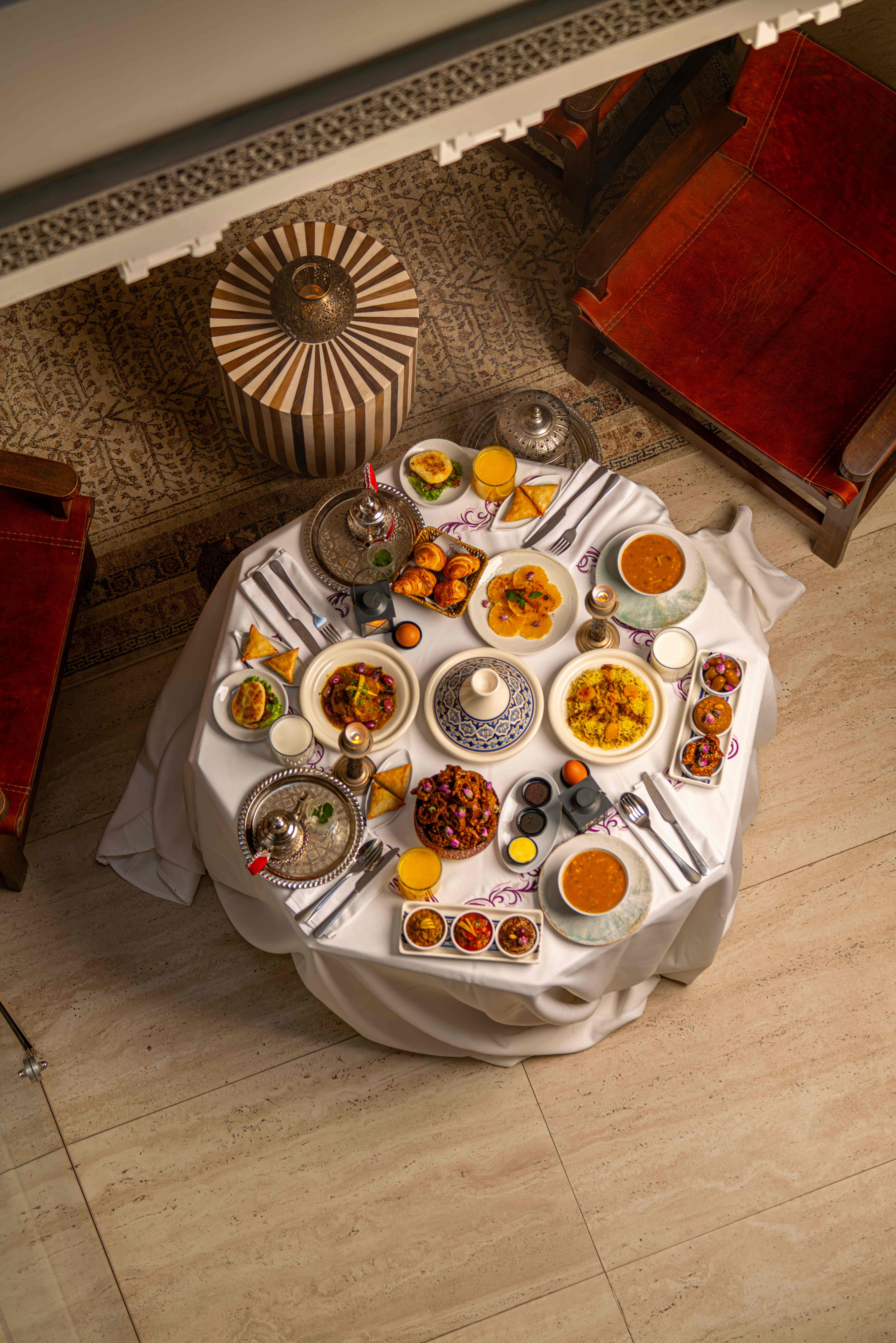 Thanksgiving getaway morocco food