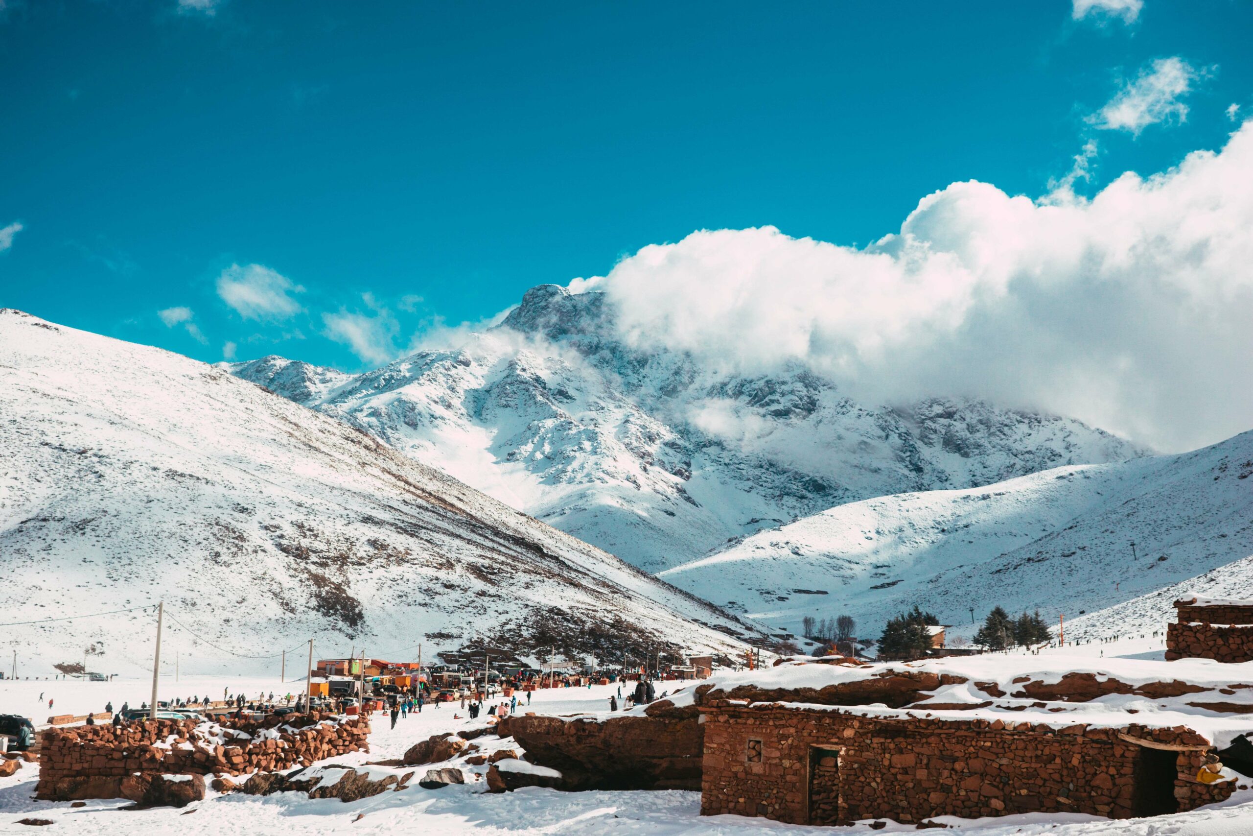  Snow in the Atlas Mountains