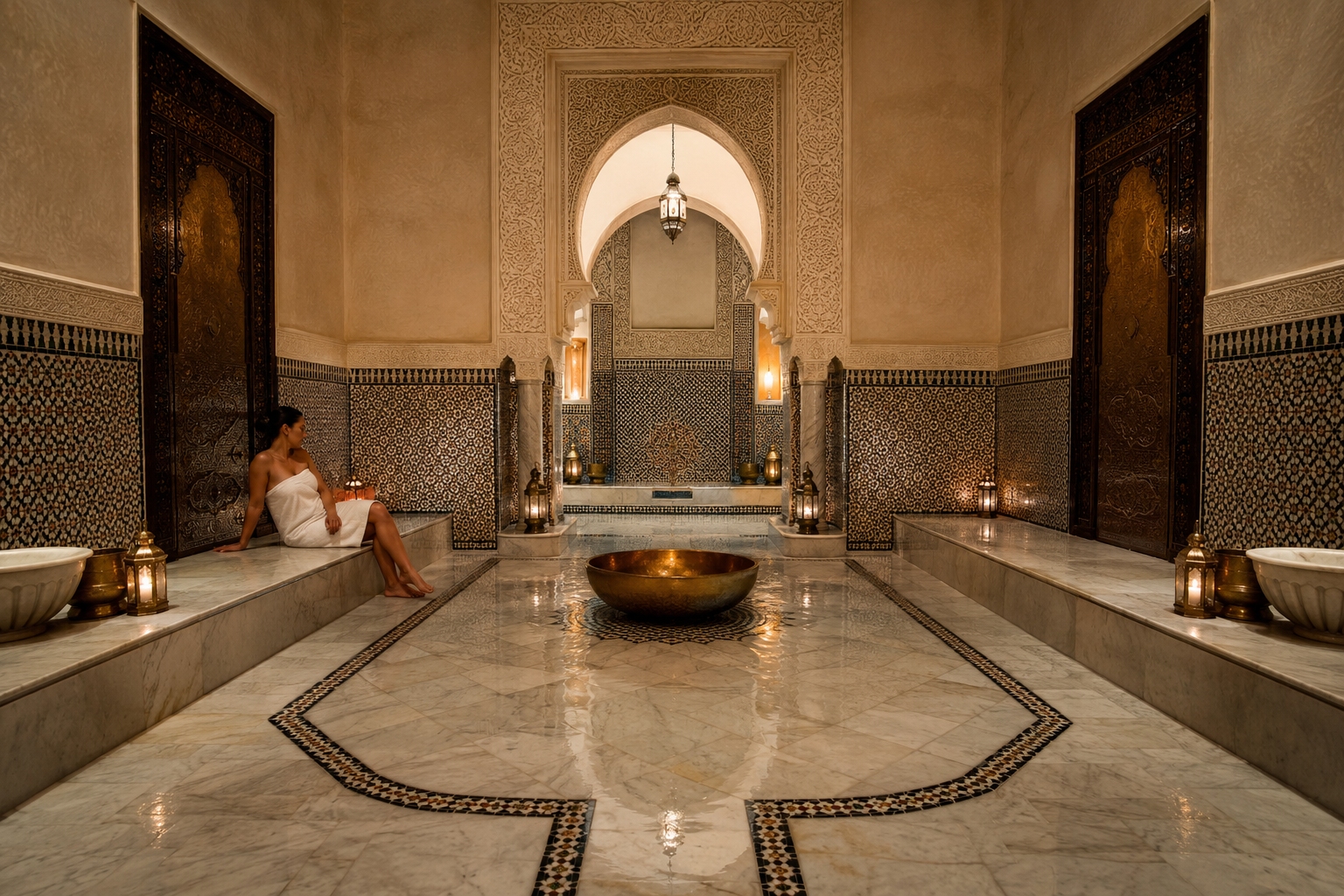 traditional Moroccan hammam